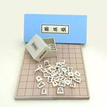 Набор сёги Син Кацура, 6 сложенных досок для сёги и частей сёги P, набор Камикома Минасэ № 1.