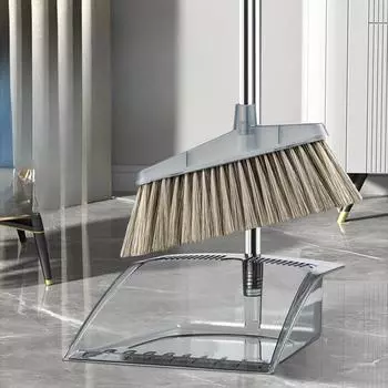 Набор совков для веников Мягкая метла Набор совков для метл «Ленивая метла» 2set зелёный