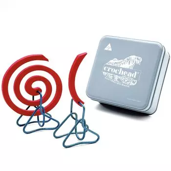 Набор спиралей от комаров Crochead, изготовленных в Японии, в золоприемнике и банке для хранения, подходит для производства в Австралии, 2 шт. в держателе, 2 шт., банка, чехол, подвесной,