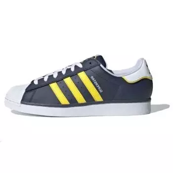 Набор спортивных костюмов adidas Superstar — желтые мужские кроссовки Indigo Blue Night-Indigo Cloud-White IF1581 40