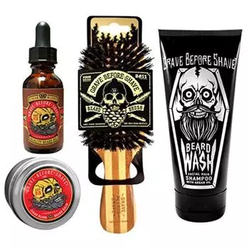 Набор средств по уходу за бородой GRAVE BEFORE SHAVE™, 1 упаковка