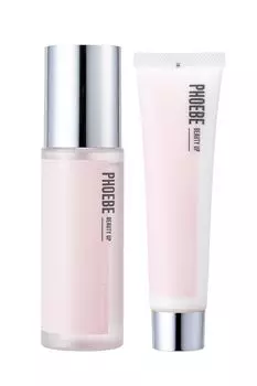 Набор средств по уходу за кожей PHOEBE BEAUTY UP 120 мл Эмульсия с культурой стволовых клеток с ингредиентом C [лосьон и 60 г] (Чувствительная кожа/Производное витамина/Комбинация CICA/Человек