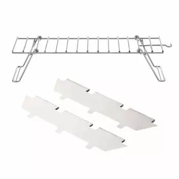 Набор стоек для пирамидальных разделителей LOGOS XL 81064184 Серебристый и серебряный