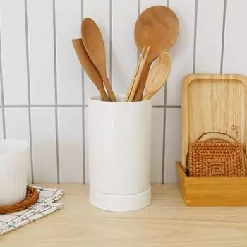 Набор столовых приборов Bloom at Home, 1 предмет, чистый современный белый цвет, 1 комплект, популярная корейская посуда