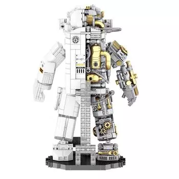 Набор строительных блоков, развивающие игрушки STEM для подростков, мальчиков, девочек и детей (1078 головоломок) -1 золотой