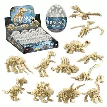 Набор строительных блоков скелета динозавра, строительные блоки юрского периода, строительные блоки трицератопса, детские миниатюрные модели, строительные блоки, детские подарки