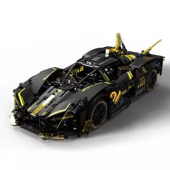Набор строительных блоков «Суперспортивный автомобиль», 1 шт.:14 масштабных моделей автомобилей, наборы для сборки гоночных автомобилей для взрослых и молодежных коллекций, 1157 шт. boxxed