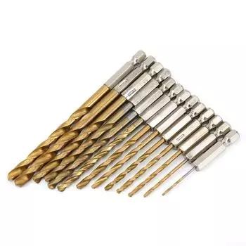 Набор сверл из быстрорежущей стали HSS с шестигранным хвостовиком 1.5mm