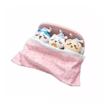 Набор талисманов Chikawa, соединенный с мягкой игрушкой-кроватью