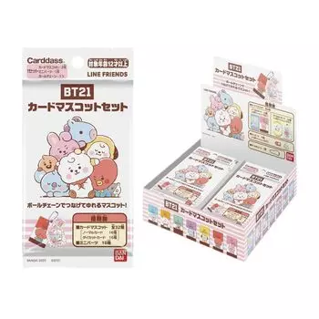 Набор талисманов карт BANDAI BT21 (пак) (BOX)