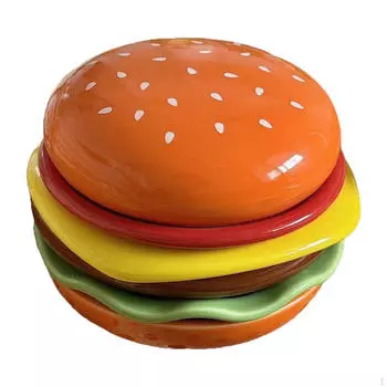 Набор тарелок для бургеров, тарелки и миски, декоративная посуда для десертов, столовая посуда