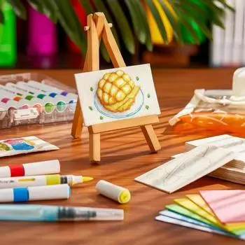 Набор текстурированной бумаги из вспененного материала, 10 листов, холст для рисования с маркером, мольберт, набор для рисования для детей и взрослых, проекты «сделай сам» A