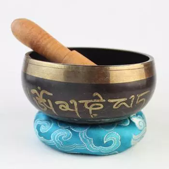 Набор тибетских поющих чаш ручной работы из Непала, медитационная звуковая чаша, уникальный подарок, полезный для медитации, йоги, снятия стресса, молитвы