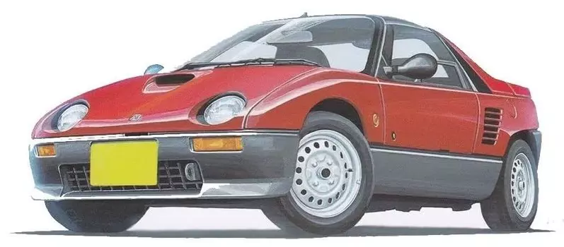 Набор типов Mazda Autozam Gacha Gacha Capsule Toy 1/64 AZ-1 [5 (полный полный)]