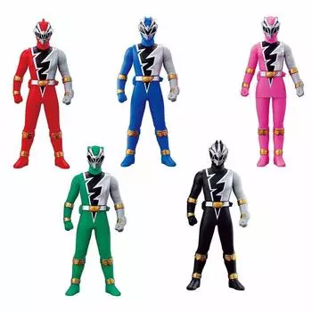 Набор типов Sofubi Hero Kishiryu Sentai Ryusoulger [5 (полный полный)]