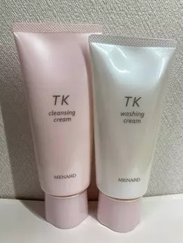 Набор TK Очищающий крем 2-х компонентный крем/Моющий (130г)