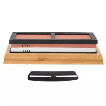 Набор точильных камней Белый корунд Двусторонняя бытовая точилка для кухонных ножей