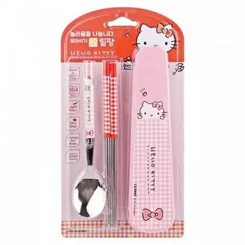 Набор тонких вакуумных ложек Kiki World Hello Kitty 0563, один предмет