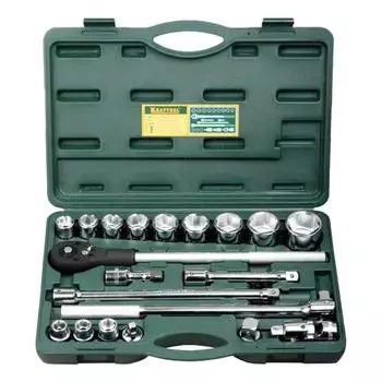 Набор торцевых головок Kraftool 27895-h20 z01