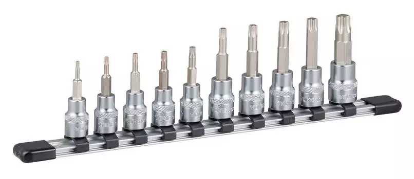 Набор торцевых головок Tone Torx с приводом HTX310, 10 предметов (TONE) (Сильный держатель) 9.5mm (3/8 )