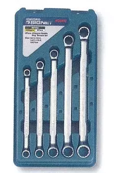 Набор торцевых ключей Signet 5PC 33280 45° (Компактный тип)