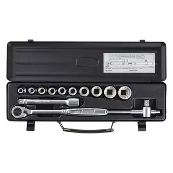 Набор торцевых ключей TONE 800MISOBK Drive Black Содержимое 13 предметов 12,7 мм (1/2 )