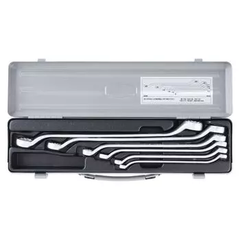Набор торцевых ключей TONE Long Mechanic x M446 Silver 6 предметов (45° 10°) СОДЕРЖАНИЕ