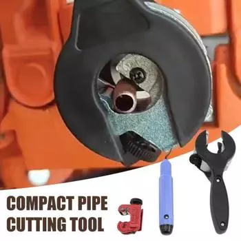 Набор труборезных инструментов для быстрой резки одной рукой с инструментом для снятия заусенцев для дома и работы