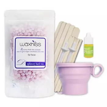 Набор твердого воска Waxkiss для лица, 1 комплект