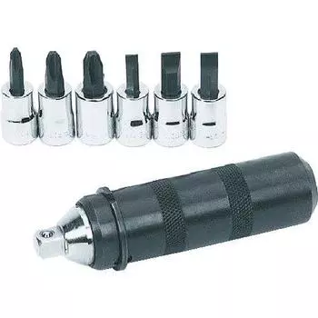 Набор ударных отверток WILLIAMS DR IMPACT DRR SET из 7 предметов 3/8 7-PCS (WSBHMD-7) 3/8 JHWWSBHMD-7
