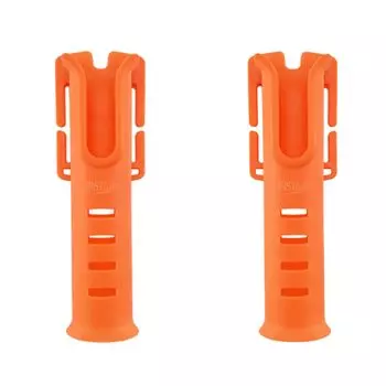 Набор удилищ PUNCH LINE для талии удилища, можно закрепить с помощью держателя для лодки, 2, ремень, ремень, винты, портативный, легкий, Langan, [Товар] оранжевый