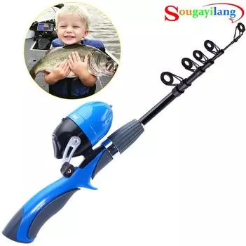 Набор удочек и катушек, комбинированные удочки из карбона, сверхтвердая сверхлегкая удочка, рыболовные снасти