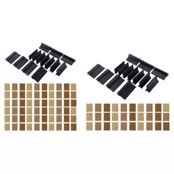 Набор угловых шлифовальных ручек, полировальный диск для автомобилей, высококачественный резиновый коврик для наждачной бумаги, держатель для шлифовальных блоков, контурные шлифовальные диски