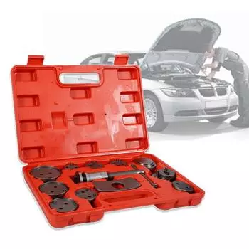 Набор универсальных автомобильных дисковых тормозных суппортов Wind Back Brake Piston Compressor Tool Kit Набор инструментов для ремонта автомобилей Инструменты для гаражного ремонта