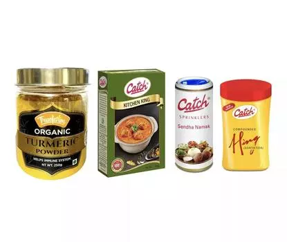 Набор универсальных специй (4 шт), Universal Spices Set of 4, произв. India