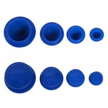 Набор увлажняющих кремов, силикагель, эластичные банки, полезный бытовой набор поглотителей влаги, набор эластичных банок One Size синий