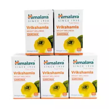 Набор Врикшамла (5 х 60 таб, 350 мг), Vrikshamla Set 5, Himalaya