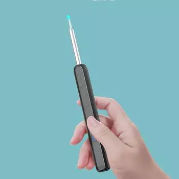 Набор видимых ушных лопаток WiFi Ложка для удаления воска USB HD Отоскоп Очиститель Удаление