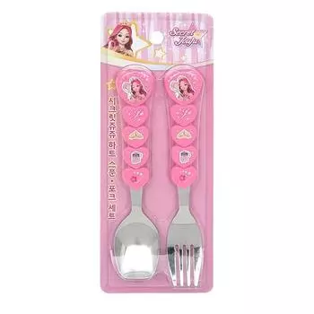 Набор вилок Secret Jouju Heart Spoon PN173, розовый, 1 комплект