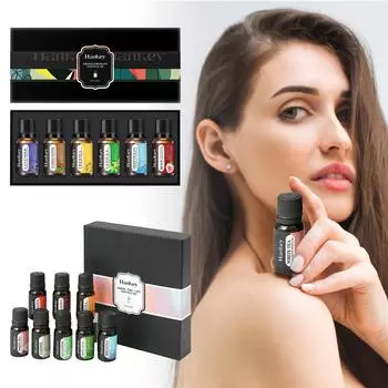 Набор водорастворимых масел, идеально подходящий для диффузоров, увлажнителей и домашнего масла премиум-класса для ароматерапии и релаксации, 80 мл 60ml