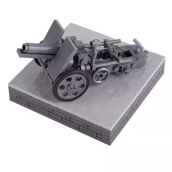 Набор военных строительных блоков времен Второй мировой войны, пулеметы, оружие-SIG33, аксессуары для пистолета, кирпичи, детские игрушки «сделай сам»