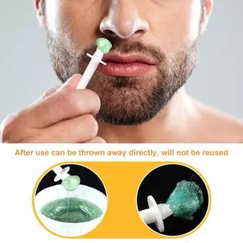 Набор воска для носа 50 г твердого воска 20 аппликаторов 8 насадок для усов 10 бумажных стаканчиков 1 мерный стаканчик безболезненный набор для мгновенного удаления волос в носу и ушах для унисекс 1 Set