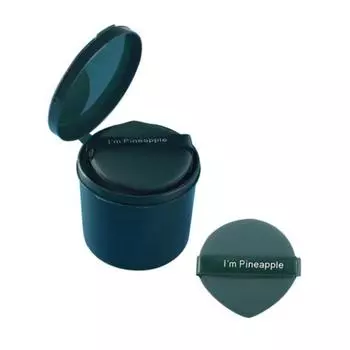 Набор воздушных подушек Nilo Fruits с каплями воды (7 штук) + Чехол, зеленый, 1 комплект