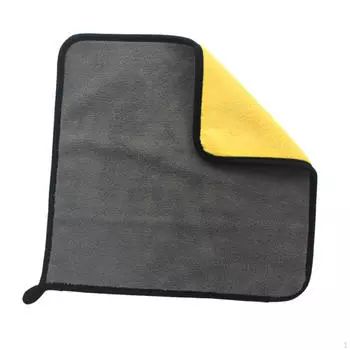 Набор впитывающих салфеток из микрофибры для чистки автомобилей и дома фиолетовый