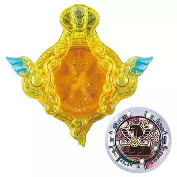 Набор Yokai Watch Treasure Yokai Emblem & Kaseki Medal 01 Kurekurepatra