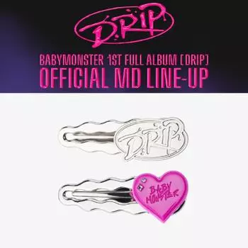 Набор заколок для волос BABYMONSTER DRIP