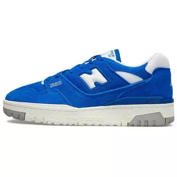 Набор замши New Balance 550 — кроссовки унисекс Team Royal Blue White Concrete BB550VNA 42.5