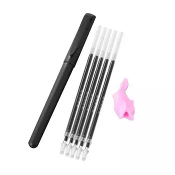 Набор запасных частей для шариковой ручки с семью невидимыми чернилами, школьные канцелярские принадлежности