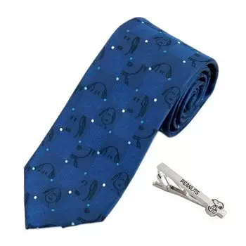 Набор зажимов для галстука PN914462 Navy 001 SNOOPY Brand Necktie Pin Present [Peanuts] &