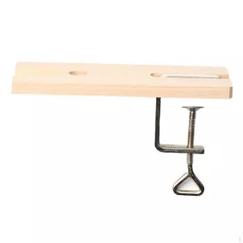 Набор зажимов для штифтов с V-образным пазом для верстака с деревянными тисками для ювелирных инструментов